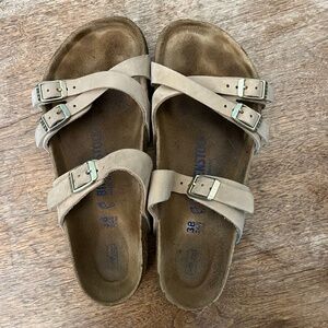 Birkenstock Franca Soft Footbed Nubuck sz 38